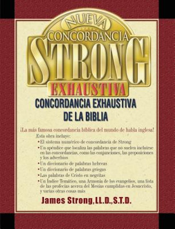 Cover image for Nueva Concordancia Strong Exhaustiva de la Biblia, isbn: 9780899223827