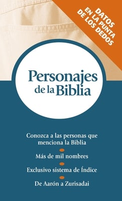 Cover image for Personajes de la Biblia, isbn: 9780899226255