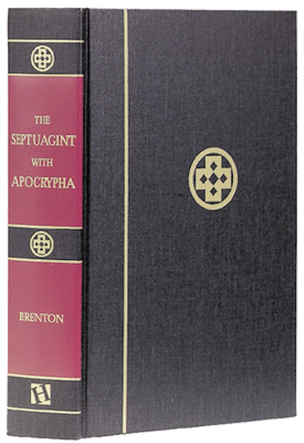Cover image for Septuagint with Apocrypha-PR-Greek/English, isbn: 9780913573440