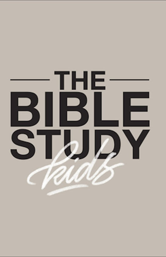 Cover image for The Bible Study for Kids, isbn: 9780998491097