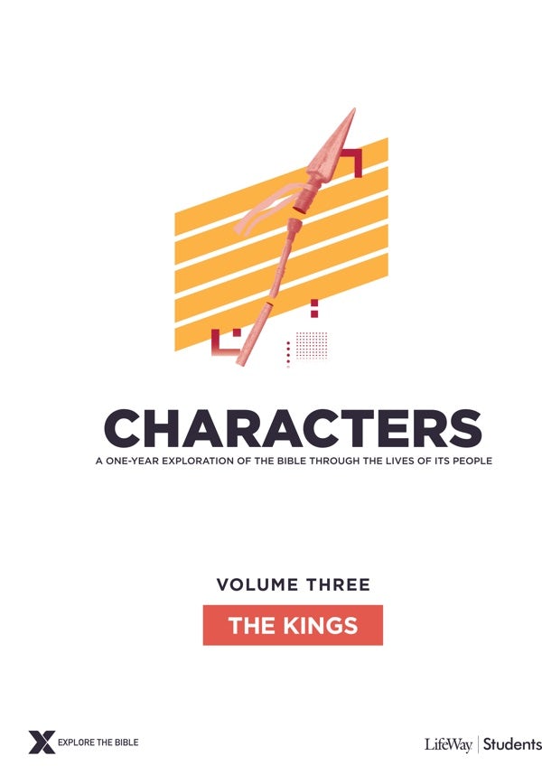 Cover image for Characters Volume 3: The Kings - Teen Study Guide, isbn: 9781087700496