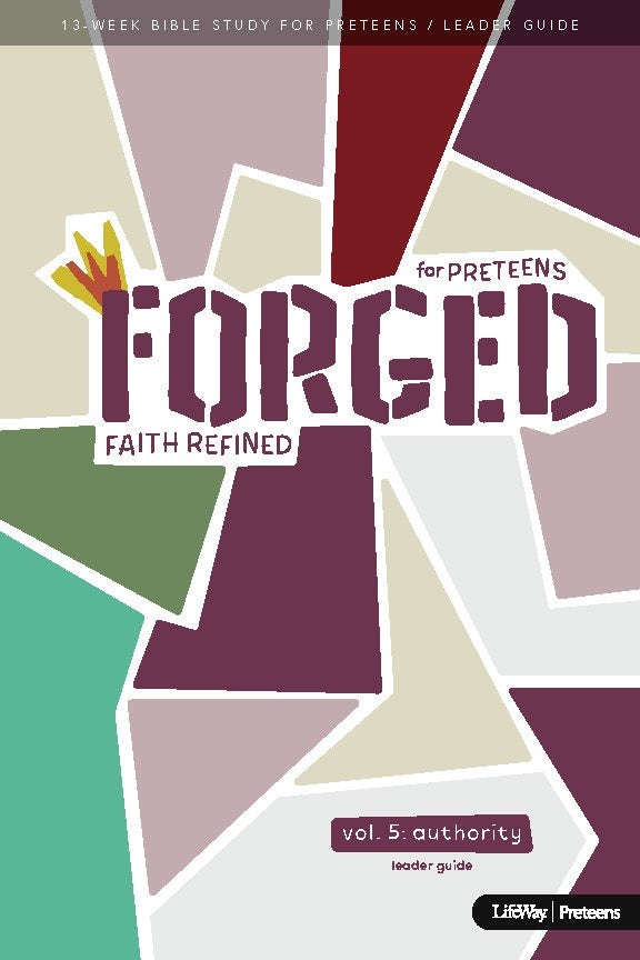 Cover image for Forged: Faith Refined, Volume 5 Leader Guide, isbn: 9781087701059