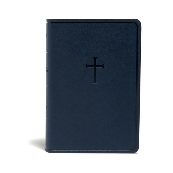 Cover image for KJV Everyday Study Bible, Navy Cross Leathertouch, isbn: 9781087702476