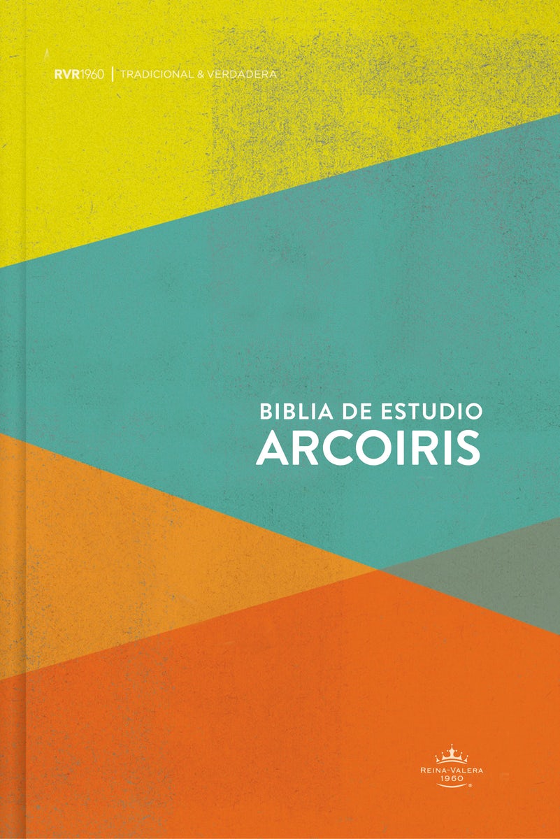 Cover image for Rvr 1960 Biblia de Estudio Arcoiris, Multicolor Tapa Dura, isbn: 9781087706016