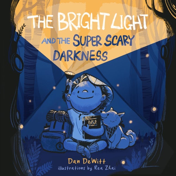 Cover image for The Bright Light and the Super Scary Darkness, isbn: 9781087709352