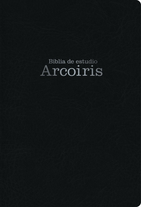 Cover image for Mass Market Rvr 1960 Biblia de Estudio Arco Iris, Negro Símil Piel, isbn: 9781087712130