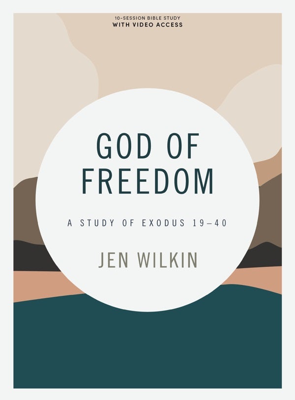 Cover image for God of Freedom - Bible Study Book with Video Access, isbn: 9781087713298
