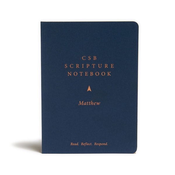 Cover image for CSB Scripture Notebook, Matthew, isbn: 9781087721804