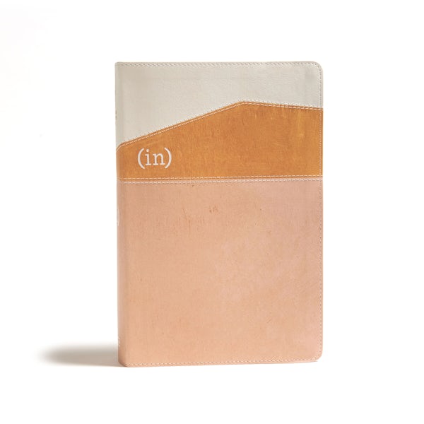Cover image for CSB (In)Courage Devotional Bible, Desert/Mustard/Alabaster Leathertouch, isbn: 9781087721842