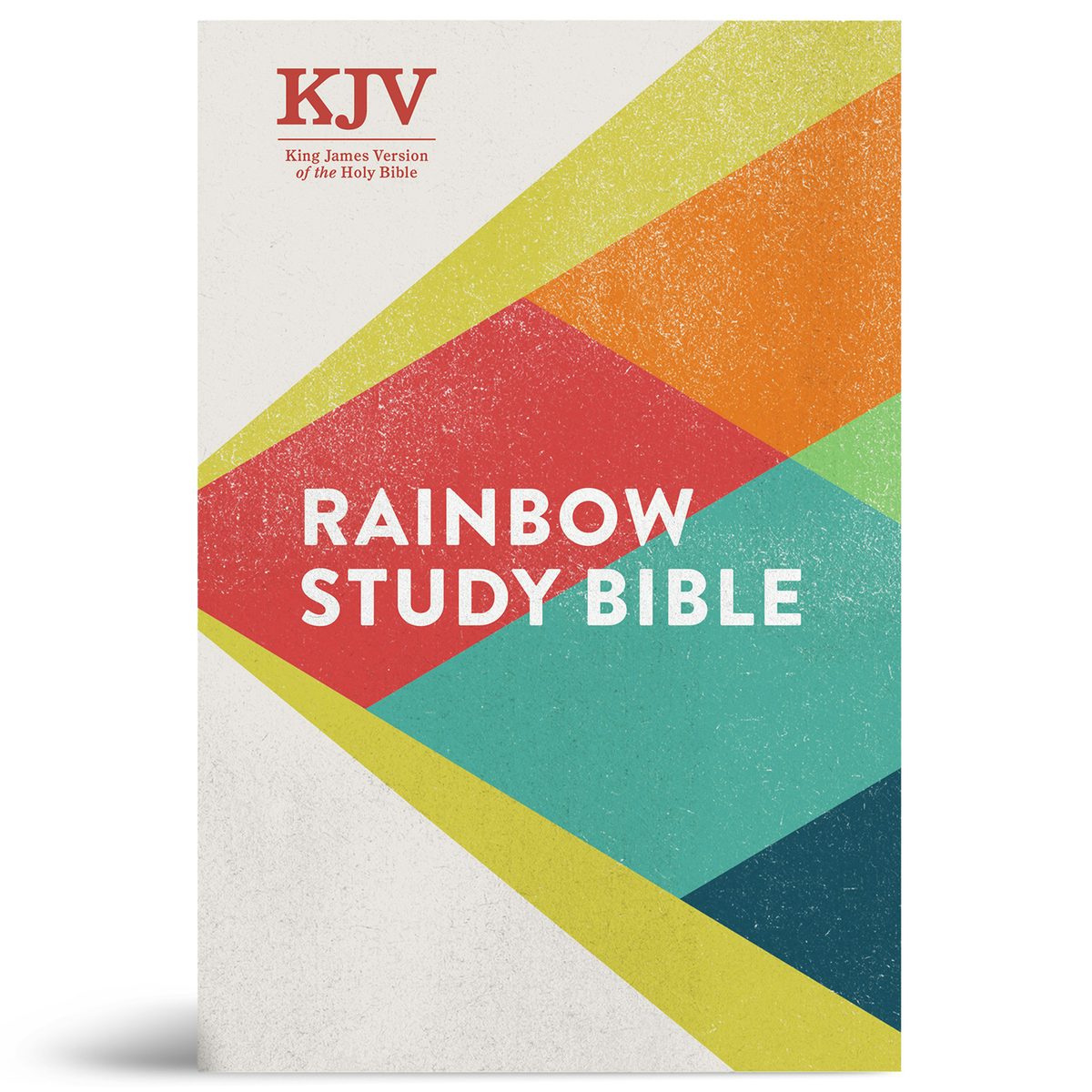 Cover image for KJV Rainbow Study Bible, Hardcover, isbn: 9781087721873