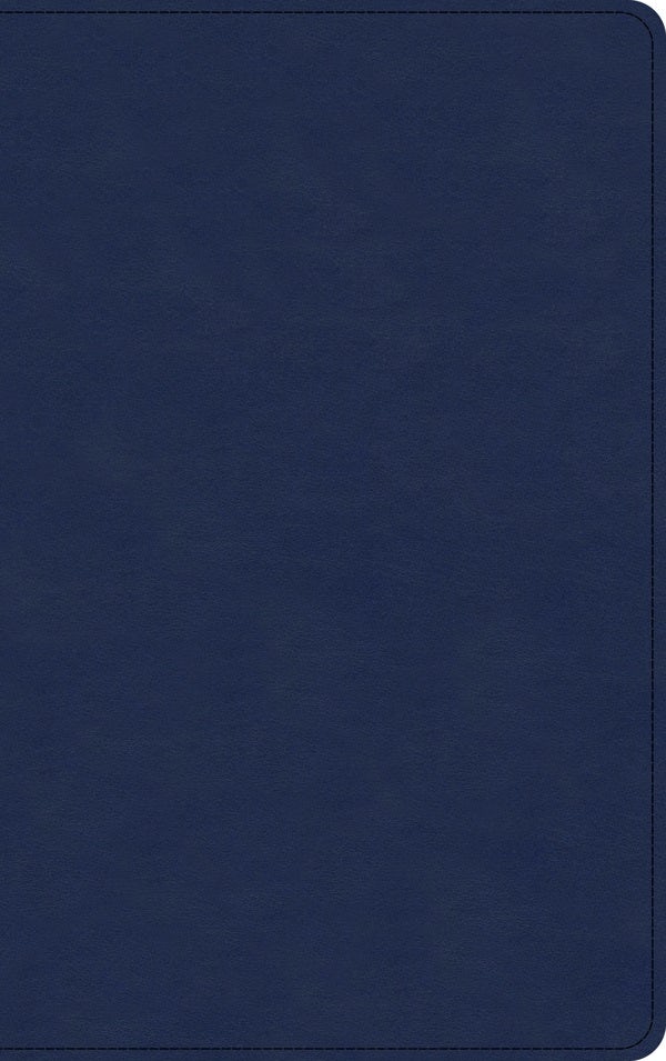 Cover image for KJV Single-Column Personal Size Bible, Navy Leathertouch, isbn: 9781087721897