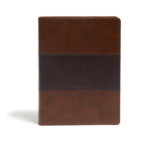 Cover image for KJV Study Bible, Full-Color, Saddle Brown Leathertouch, isbn: 9781087721958