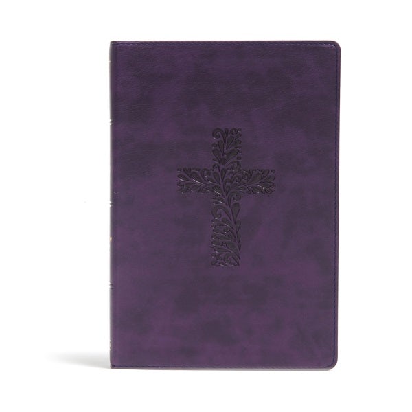 Cover image for KJV Rainbow Study Bible, Purple Leathertouch, isbn: 9781087722054