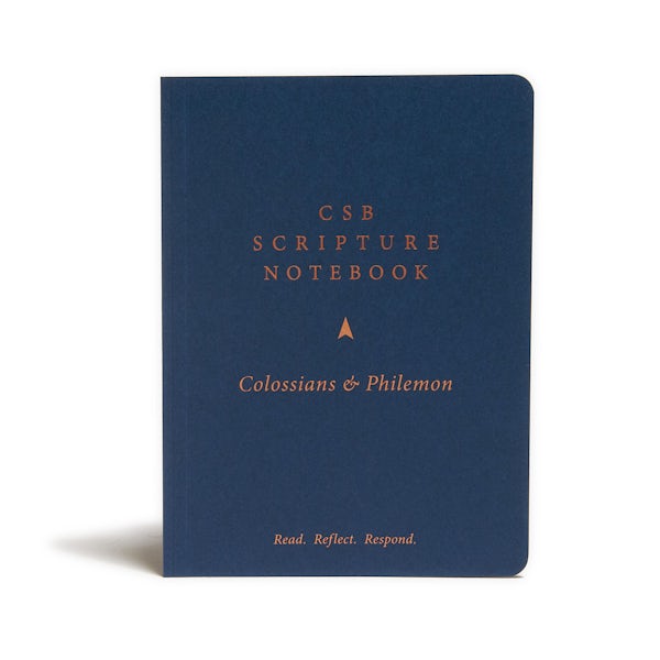 Cover image for CSB Scripture Notebook, Colossians and Philemon, isbn: 9781087722566