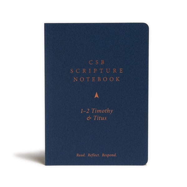 Cover image for CSB Scripture Notebook, 1-2 Timothy and Titus, isbn: 9781087722658