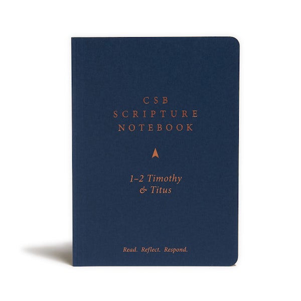 Cover image for CSB Scripture Notebook, 1-2 Timothy and Titus, isbn: 9781087722658