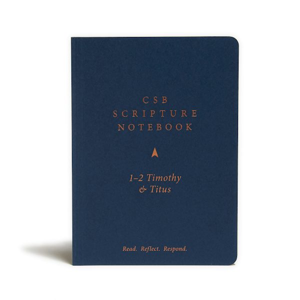Cover image for CSB Scripture Notebook, 1-2 Timothy and Titus, isbn: 9781087722658
