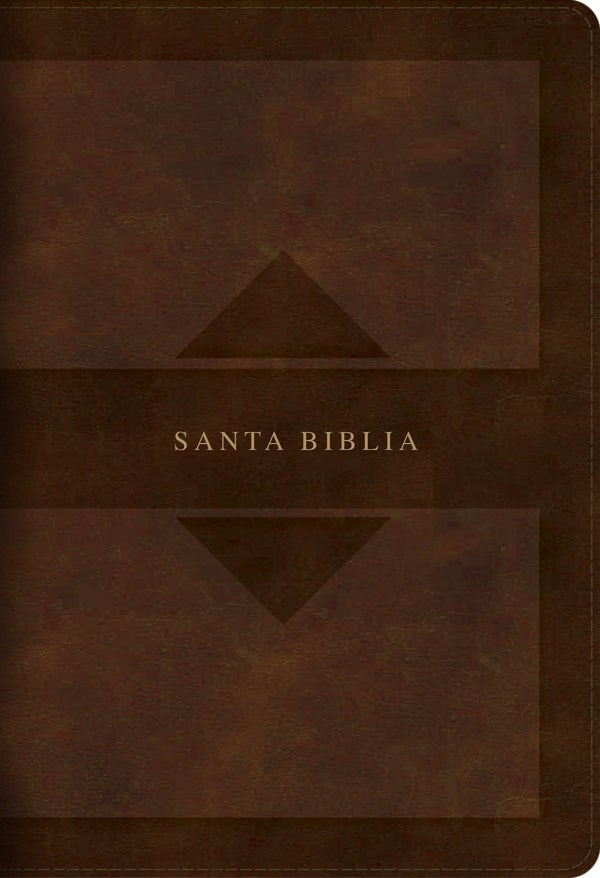 Cover image for Rvr 1960 Biblia Letra Grande Tamaño Manual Edición Tierra Santa, Café Símil Piel Mass Market, isbn: 9781087727967