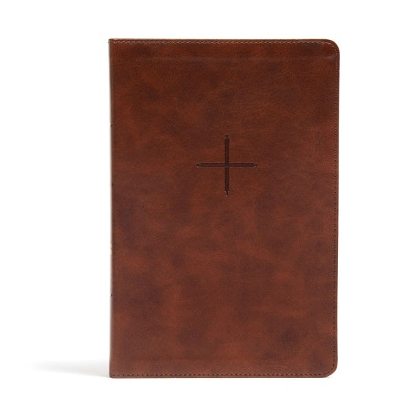 Cover image for CSB Every Day with Jesus Daily Bible, Brown Leathertouch, isbn: 9781087729305