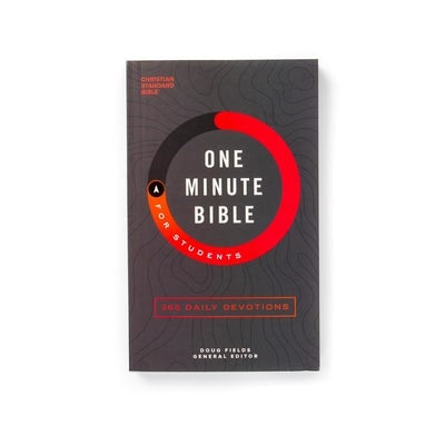 Cover image for CSB One-Minute Bible for Students, isbn: 9781087730288