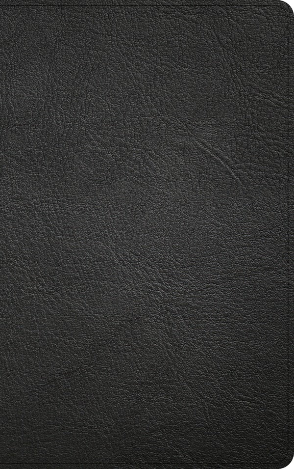 Cover image for KJV Single-Column Personal Size Bible, Black Genuine Leather, isbn: 9781087730493