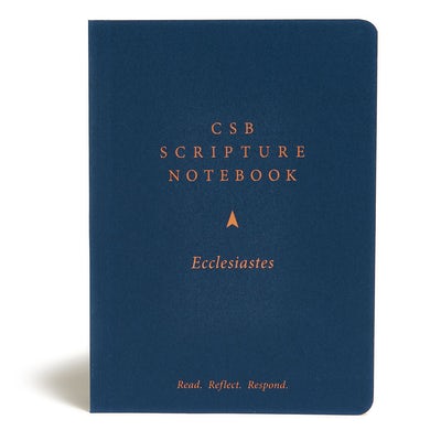 Cover image for CSB Scripture Notebook, Ecclesiastes, isbn: 9781087731216