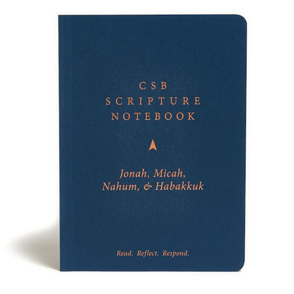 Cover image for CSB Scripture Notebook, Jonah, Micah, Nahum, Habakkuk, isbn: 9781087731353