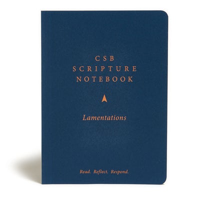 Cover image for CSB Scripture Notebook, Lamentations, isbn: 9781087731407