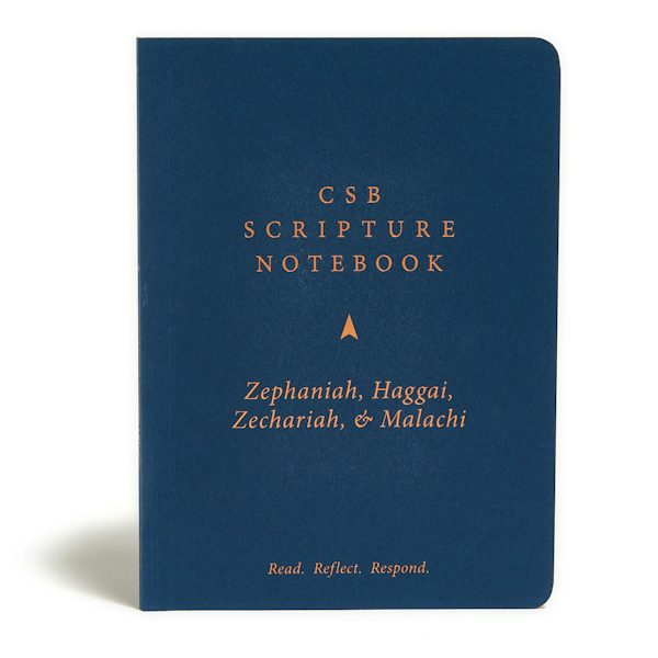 Cover image for CSB Scripture Notebook, Zephaniah, Haggai, Zechariah, Malachi, isbn: 9781087731452