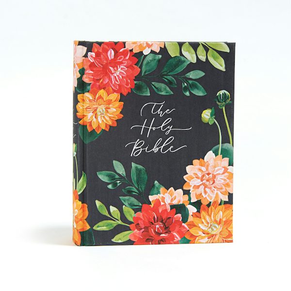 Cover image for CSB Notetaking Bible, Hosanna Revival Edition, Dahlias, isbn: 9781087742380