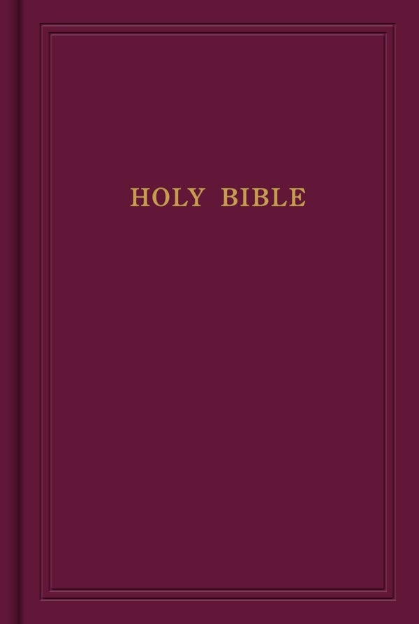 Cover image for KJV Pew Bible, Garnet Hardcover, isbn: 9781087747477