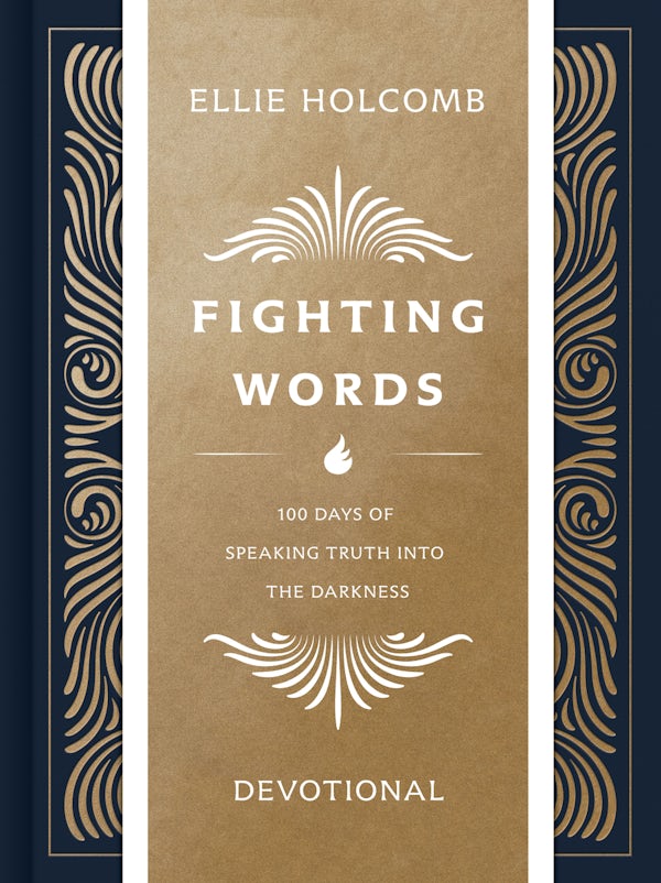 Cover image for Fighting Words Devotional, isbn: 9781087747798