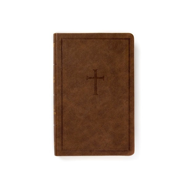 Cover image for KJV Personal Size Bible, Brown Leathertouch, isbn: 9781087751375