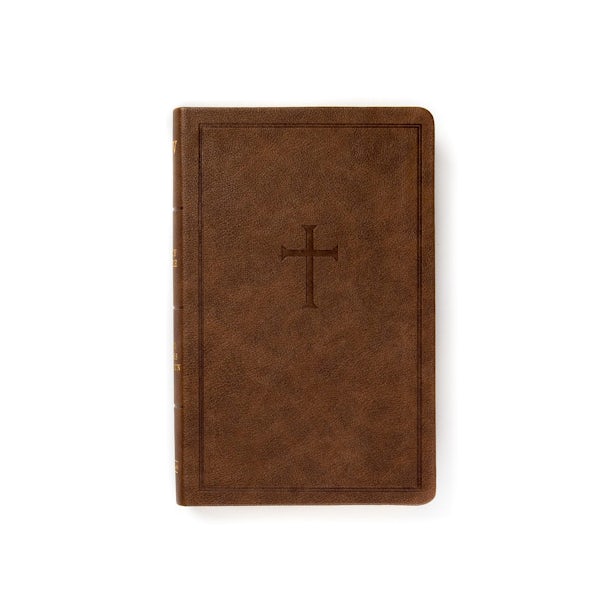 Cover image for KJV Personal Size Bible, Brown Leathertouch, isbn: 9781087751375