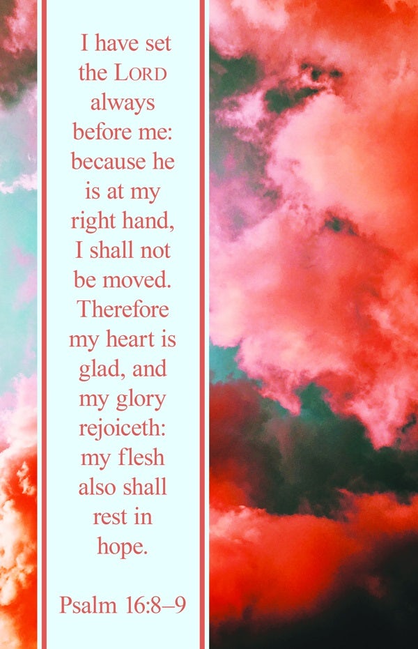Cover image for General Worship Bulletin: I Have Set (Package of 100), isbn: 9781087755076