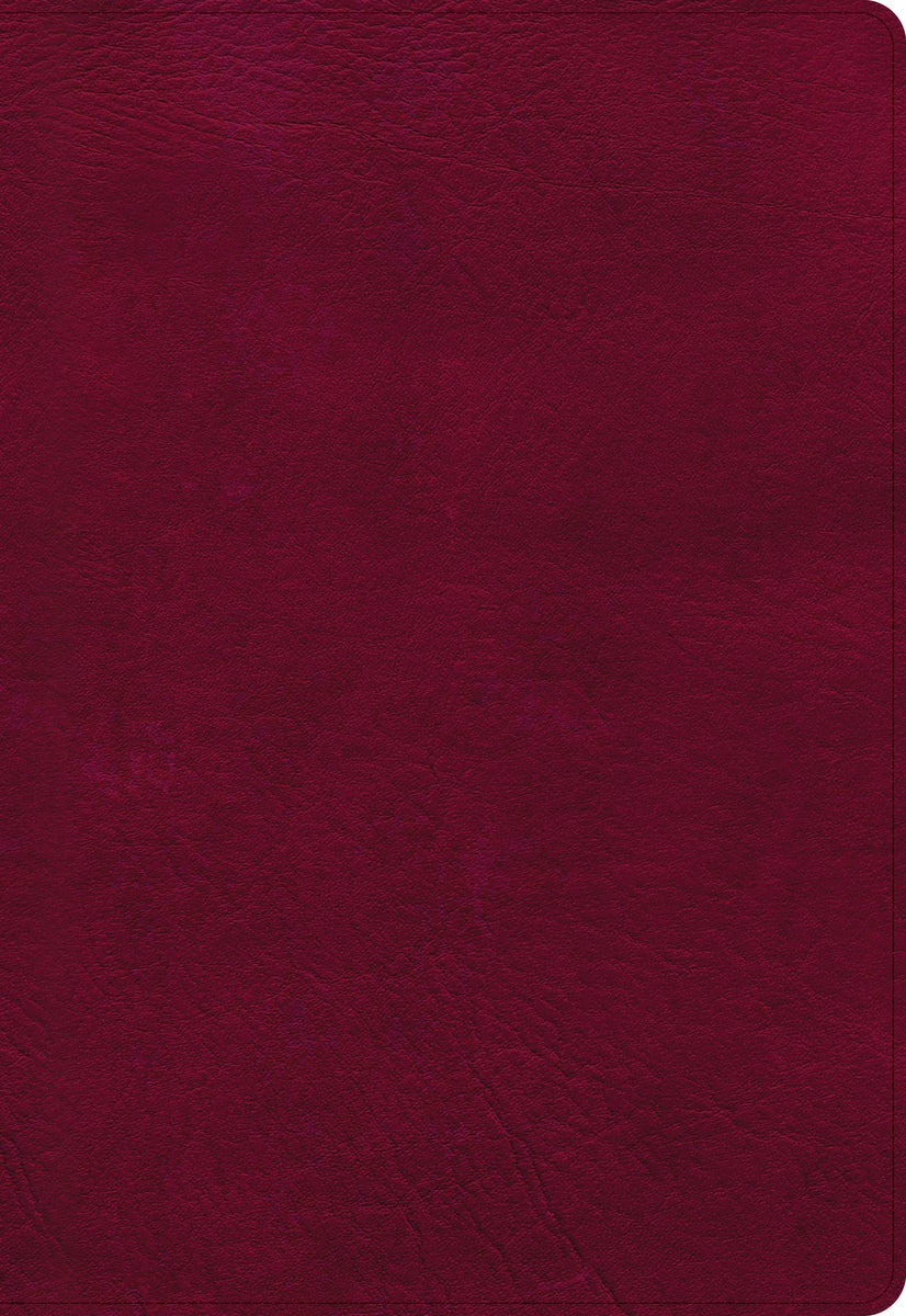 Cover image for NASB Super Giant Print Reference Bible, Burgundy Leathertouch, Indexed, isbn: 9781087757629