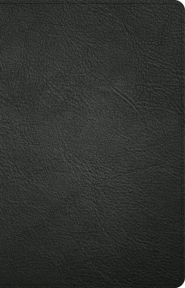 Cover image for NASB Large Print Personal Size Reference Bible, Black Genuine Leather, Indexed, isbn: 9781087757667