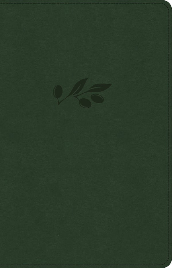 Cover image for NASB Large Print Personal Size Reference Bible, Olive Leathertouch, Indexed, isbn: 9781087757674