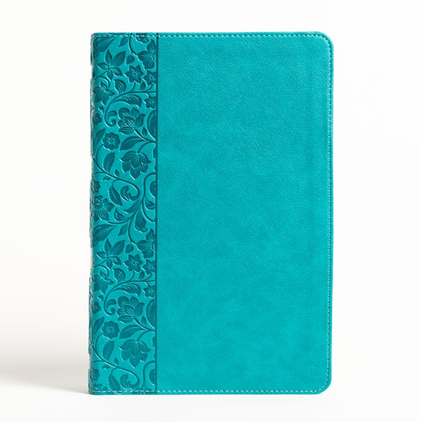 Cover image for NASB Large Print Personal Size Reference Bible, Teal Leathertouch, isbn: 9781087757810