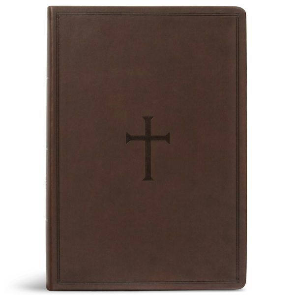 Cover image for CSB Super Giant Print Reference Bible, Value Edition, Brown Leathertouch, isbn: 9781087758022