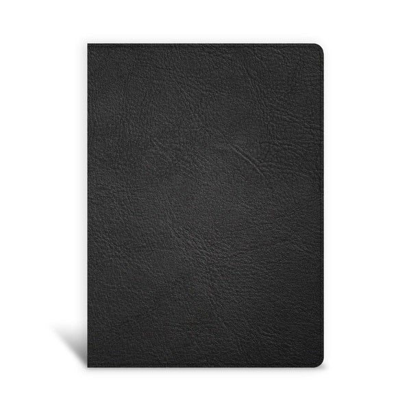 Cover image for KJV Single-Column Wide-Margin Bible, Holman Handcrafted Collection, Black Premium Goatskin, isbn: 9781087758046