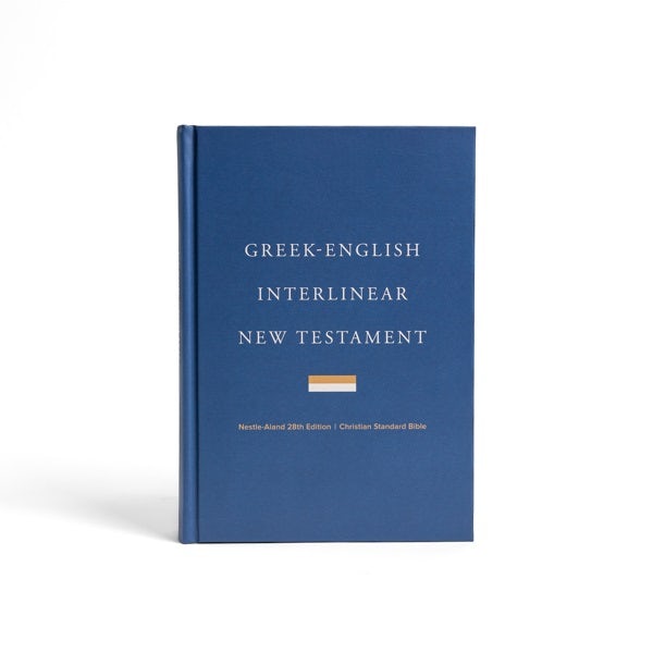 Cover image for Greek-English Interlinear CSB New Testament, Hardcover, isbn: 9781087758206