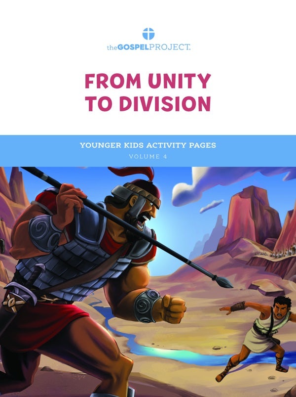 Cover image for The Gospel Project for Kids: Younger Kids Activity Pages - Volume 4: From Unity to Division, isbn: 9781087758244
