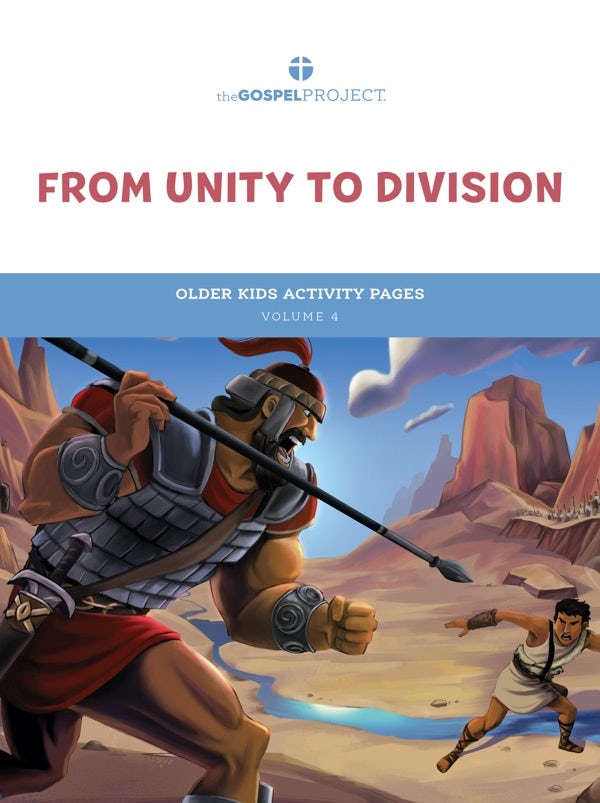Cover image for The Gospel Project for Kids: Older Kids Activity Pages - Volume 4: From Unity to Division, isbn: 9781087758268