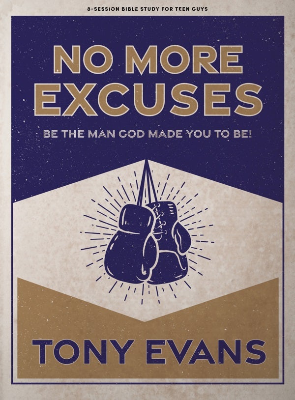 Cover image for No More Excuses - Teen Guys' Bible Study Book, isbn: 9781087758367