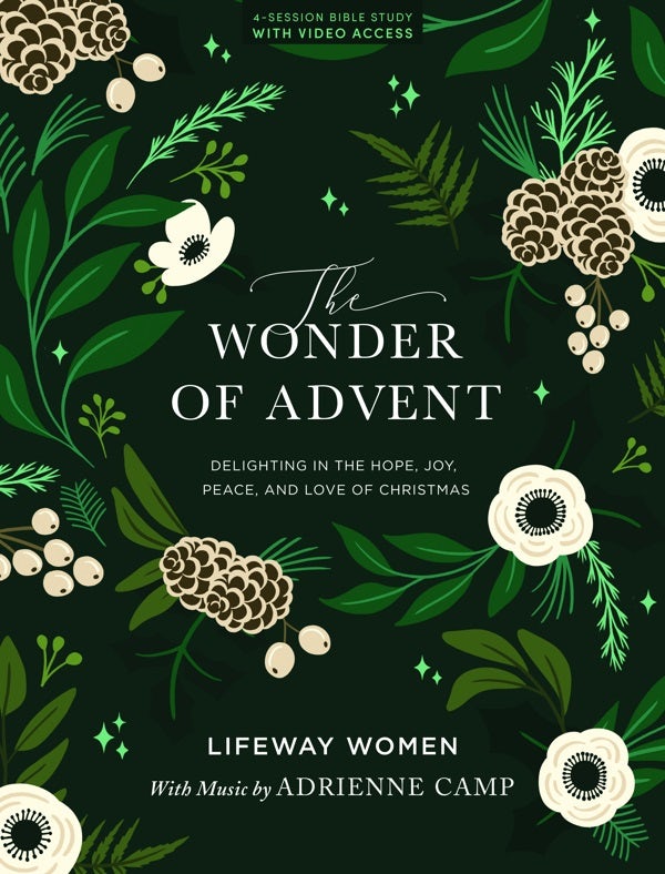 Cover image for The Wonder of Advent - Bible Study Book with Video Access, isbn: 9781087758817