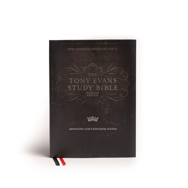 Cover image for NASB Tony Evans Study Bible, Jacketed Hardcover, isbn: 9781087762432