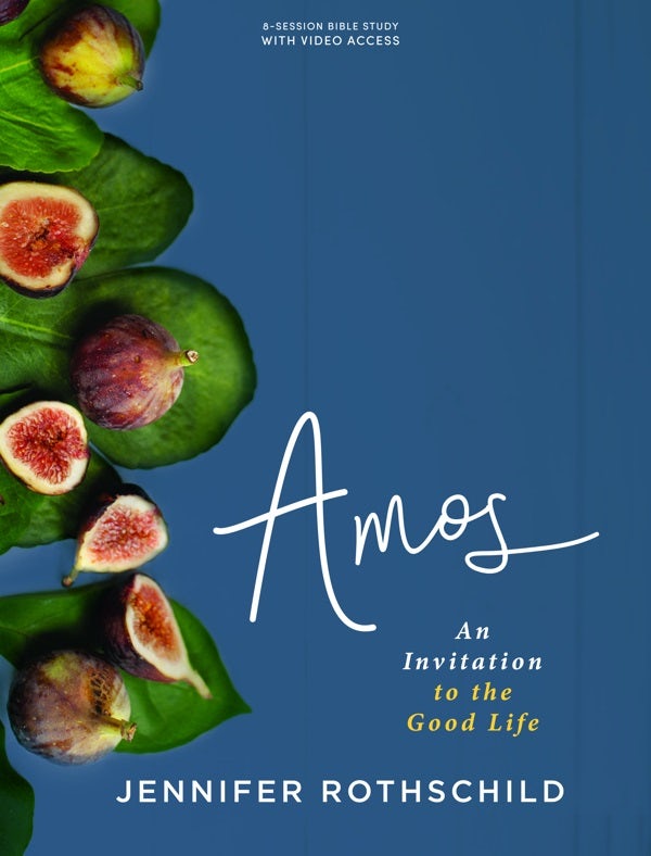 Cover image for Amos - Bible Study Book with Video Access, isbn: 9781087764276