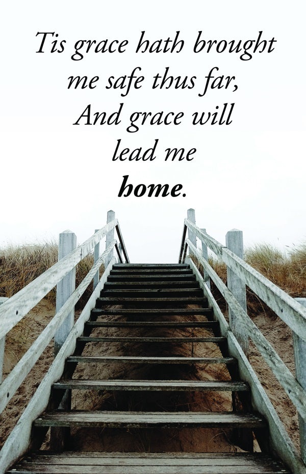 Cover image for Funeral Bulletin: Tis Grace (Package of 100), isbn: 9781087765228