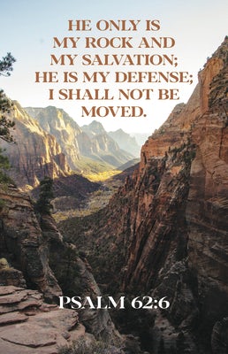Cover image for General Worship Bulletin: He Only (Package of 100), isbn: 9781087765372